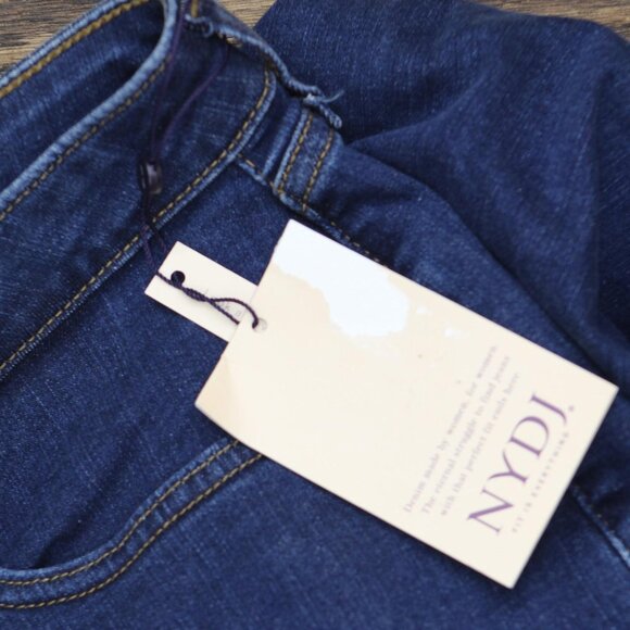 NWT NYDJ Womens Plus Barbara High Rise Bootcut Jeans WPRIBB8516 Quinn Blue 18W - Picture 5 of 8